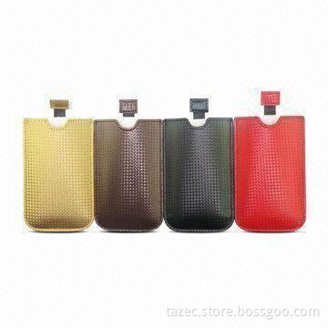 Classic Vertical Pouch with Strap for Easy Usage, Suitable for iPhone